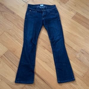 Hudson Jeans Dark Wash with Back Flap pockets 24